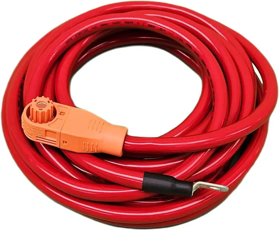 Силовий кабель Deye EPCable5.0 для підключення плюсового полюсу, 5м, 1000V/4AWG